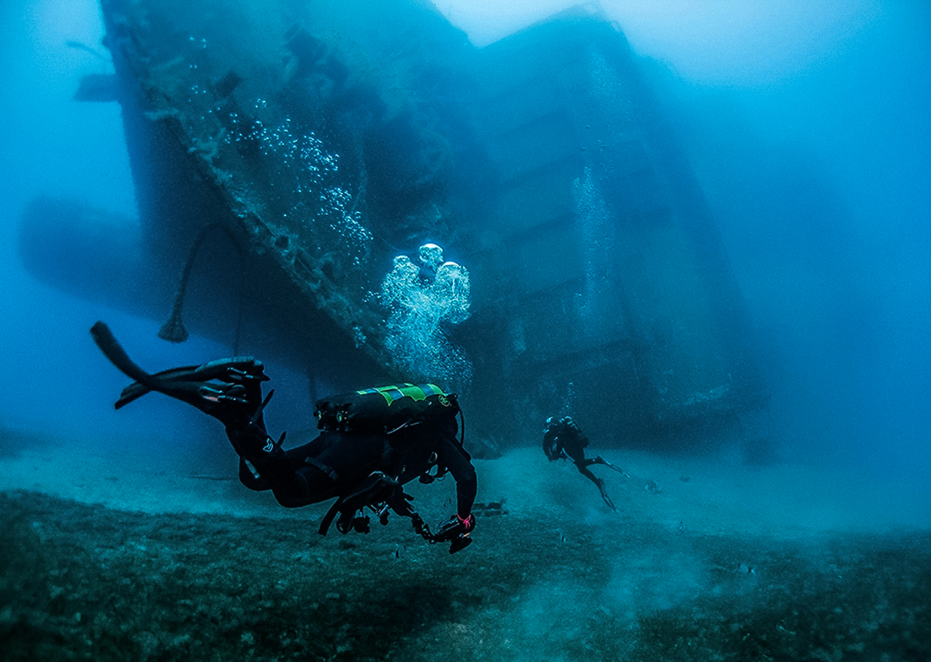 Larnaka's fascinating underwater world